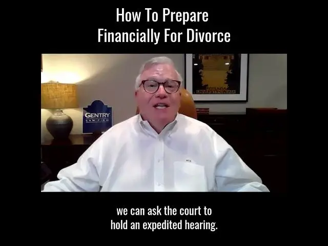 Preparing for Divorce